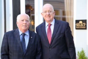 AEJ Chairman Richard Moore with Foreign Minister Charlie Flanagan at Congress.
